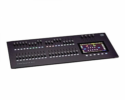 ETC ColorSource 40AV Console 80 Channels 40 Faders Dual USB/DMX