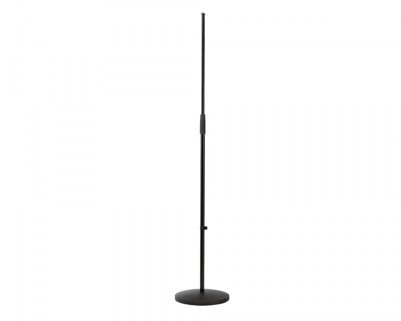K&M 260/1 Mic Stand Heavy Round Base 87-158cm 3/8" 3.89kg Black K&M 260/1 Mic Stand Heavy Round Base 87-158cm 3/8" 3.89kg Black