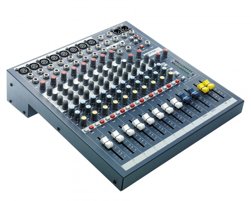 Soundcraft EPM8 8:2 Multipurpose Mixer 8-Mic 2-Stereo i/p Exc Rack Kit Soundcraft EPM8 8:2 Multipurpose Mixer 8-Mic 2-Stereo i/p Exc Rack Kit