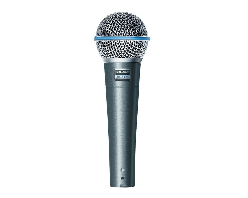 Shure BETA 58A Vocal Dynamic Supercardioid Mic