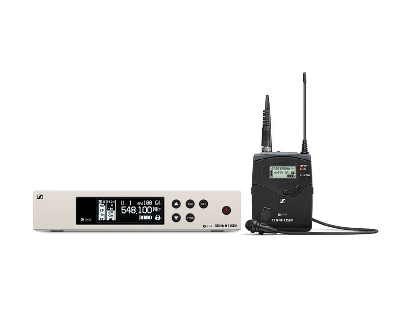 Sennheiser EW100 G4 ME2-GB Lapel System with ME2 Omni Lapel Mic CH38 Sennheiser EW100 G4 ME2-GB Lapel System with ME2 Omni Lapel Mic CH38