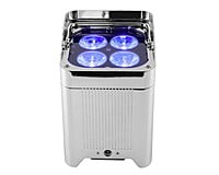 Chauvet  WELLFit DMX LED Uplighter 6x in Charging Flightcase Chrome IP65