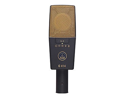 AKG C414XLII Multi-Pattern Solo Vocal/Instrument Condenser Mic