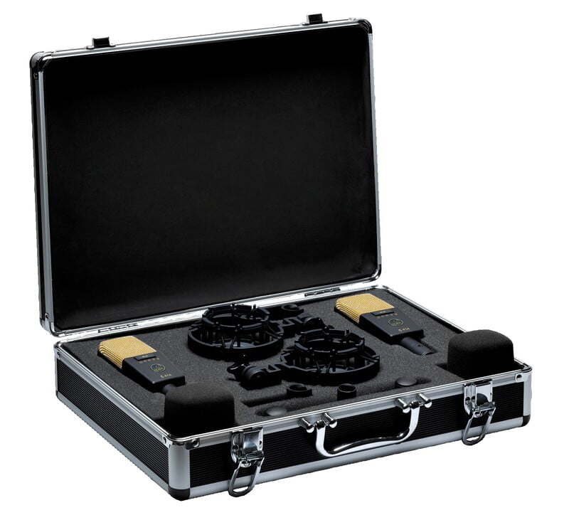 AKG C414XLII/ST Matched Pair of C414BXLII Condenser Mic AKG C414XLII/ST Matched Pair of C414BXLII Condenser Mic