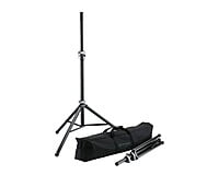 K&M  21459 Speaker Stand Package 2 x 21450 Stands and Carry Bag