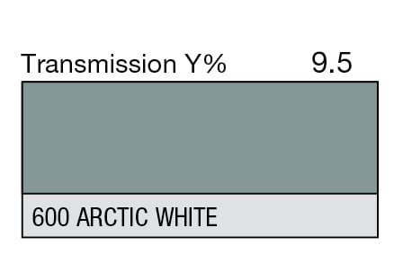 LEE 600 Arctic White Full Sheet (1.22 x 0.53m) LEE 600 Arctic White Full Sheet (1.22 x 0.53m)
