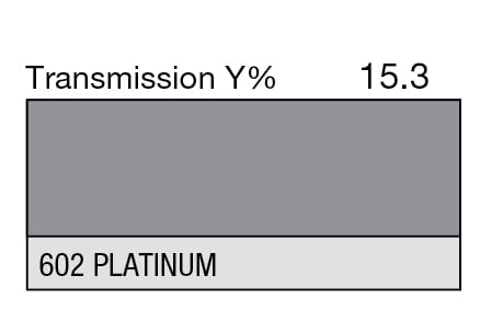 LEE 602 Platinum Full Sheet (1.22 x 0.53m) LEE 602 Platinum Full Sheet (1.22 x 0.53m)