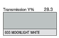 LEE 603 Moonlight White Full Sheet (1.22 x 0.53m) LEE 603 Moonlight White Full Sheet (1.22 x 0.53m)