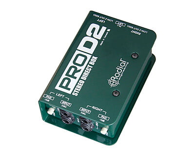 Radial ProD2 Pro-Series Stereo Passive DI Box