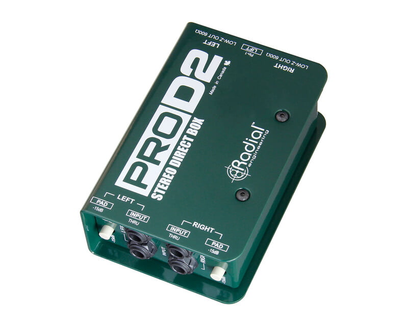 Radial ProD2 Pro-Series Stereo Passive DI Box