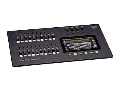 ETC ColorSource 20AV Console 40 Channels 20 Faders Dual USB/DMX