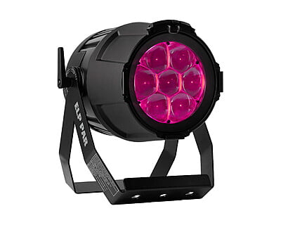 Martin ELP PAR Static 7x40W RGBW LED PAR Fixture 4.2-58° Zoom Black