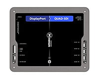 Theatrixx xVision HD 1:4 Video Splitter DisplayPort to Quad 3G-SDI Theatrixx xVision HD 1:4 Video Splitter DisplayPort to Quad 3G-SDI