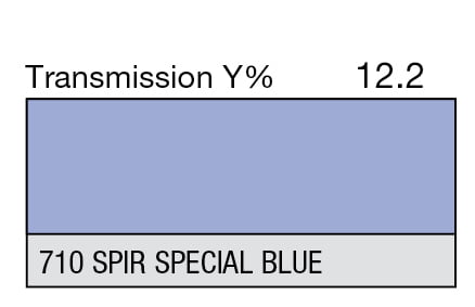 LEE 710 Spir Special Blue Full Sheet (1.22 x 0.53m)