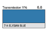 LEE 714 Elysian Blue Full Sheet (1.22 x 0.53m) LEE 714 Elysian Blue Full Sheet (1.22 x 0.53m)