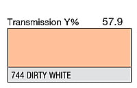 LEE 744 Dirty White Full Sheet (1.22 x 0.53m) LEE 744 Dirty White Full Sheet (1.22 x 0.53m)