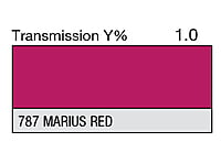LEE 787 Marius Red Full Sheet (1.22 x 0.53m) LEE 787 Marius Red Full Sheet (1.22 x 0.53m)