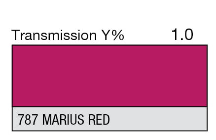 LEE 787 Marius Red Full Sheet (1.22 x 0.53m) LEE 787 Marius Red Full Sheet (1.22 x 0.53m)