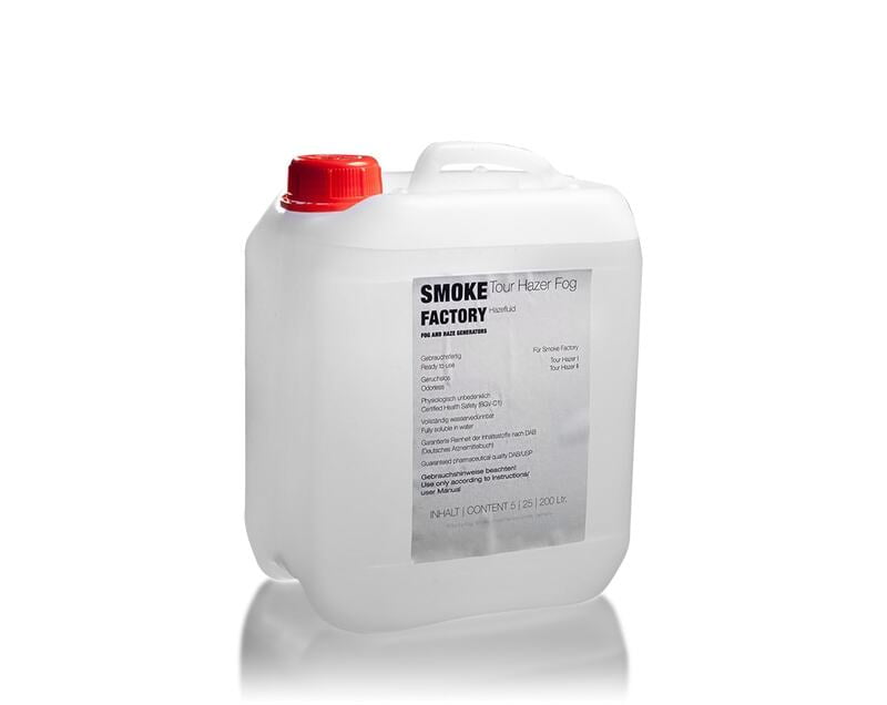Smoke Factory Tour Hazer Fluid 5ltr Smoke Factory Tour Hazer Fluid 5ltr